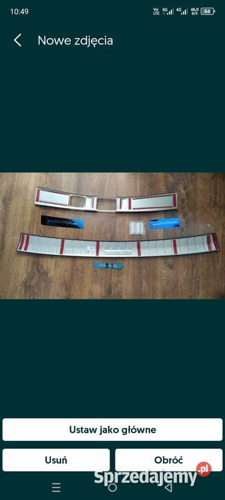 Nakładki bagażnika Mitsubishi Outlander 2015 do Jaworzno