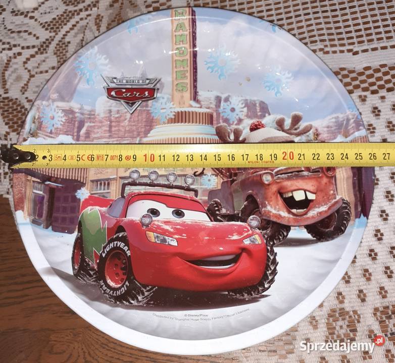 Metalowa tacka Zygzak Mcqueen Bolesław