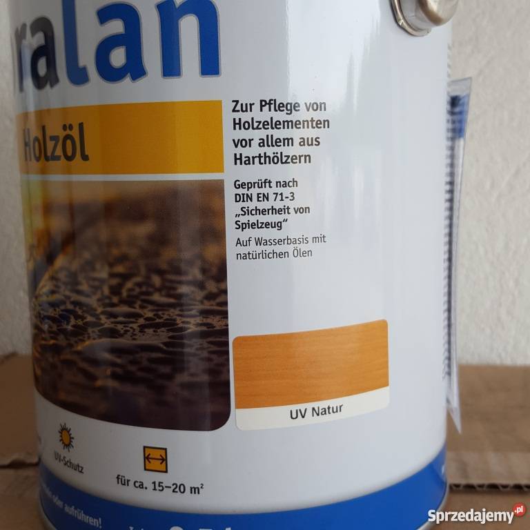 Olej do drewna Koralan Holzl 25l Materiały budowlane Kęty