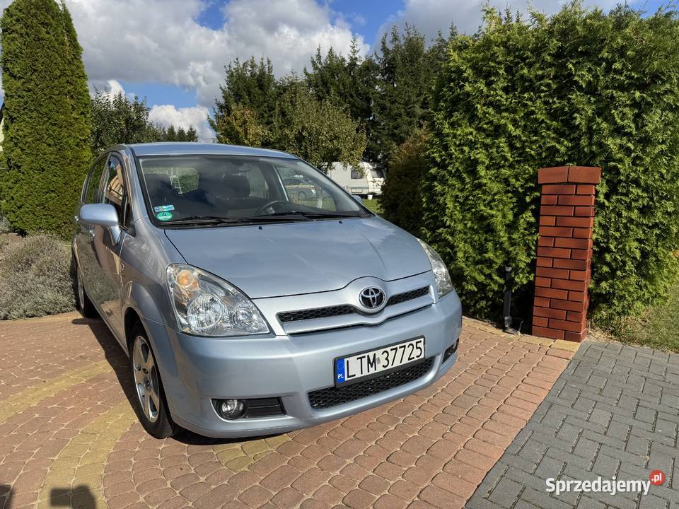 Toyota Corolla Verso 18 B LPG lubelskie Tomaszów Lubelski