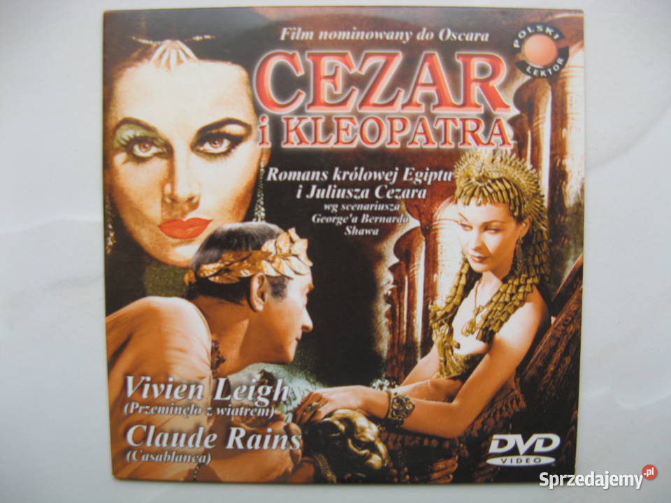DVD Cezar i Kleopatra Vivien Leigh lektor Poznań