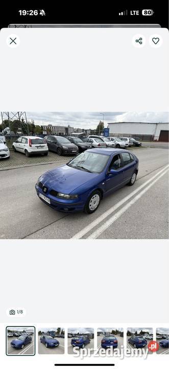 Seat Leon BenzynaGaz Klimatyzacja Kielce sprzedam