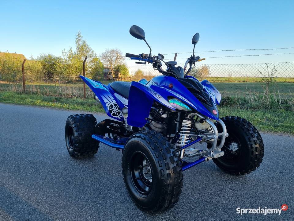 Quad Yamaha Raptor YFM 350cc Swap Honda Cb500 elektryczny starter