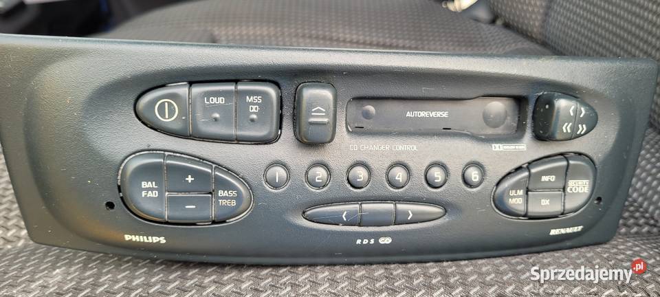 Radio samochodowe Philps Renault sprzedam