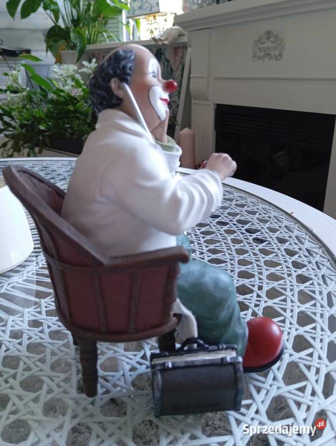 Figurka klauna Gilde Wyposażenie wnętrz Zielona Góra