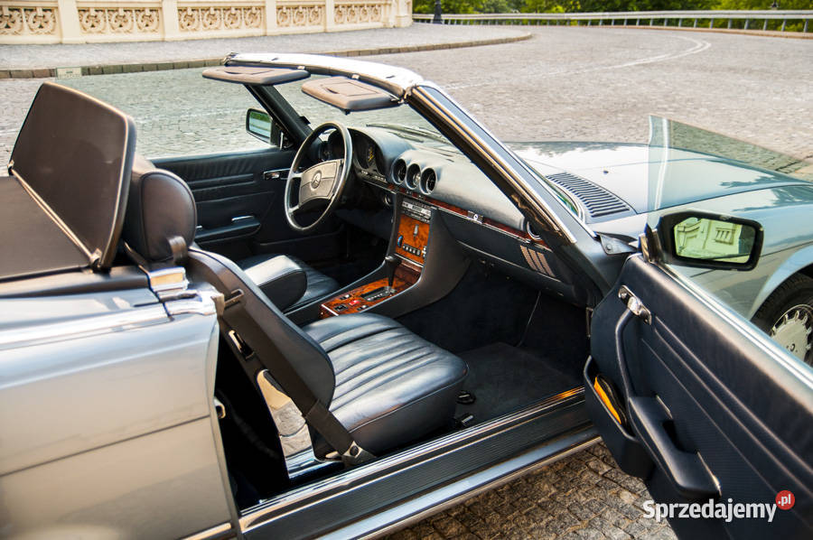 MERCEDES R107 560 SL 1985 Cabrio mazowieckie Warszawa