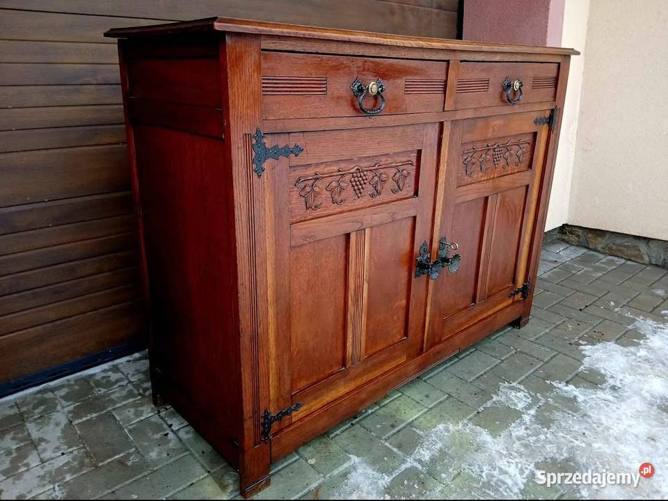 Komoda Drewniana Wiejska Stylowa Kamienna Góra