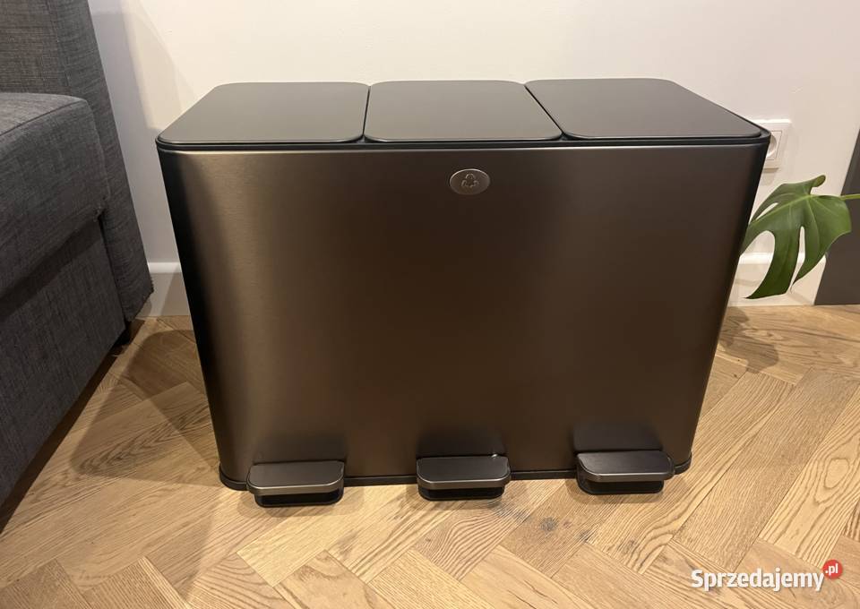 Kosz na śmieci HOMCOM Kitchen 3 x 15l Pranie i sprzątanie mazowieckie Warszawa