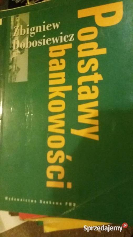 podstawy bankowości Dobosiewicz Warszawa sprzedam