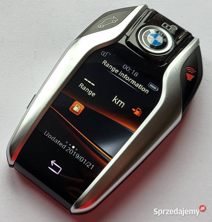 PILOT KLUCZYK BMW X7 G07 DIGITAL DISPLAY SMART