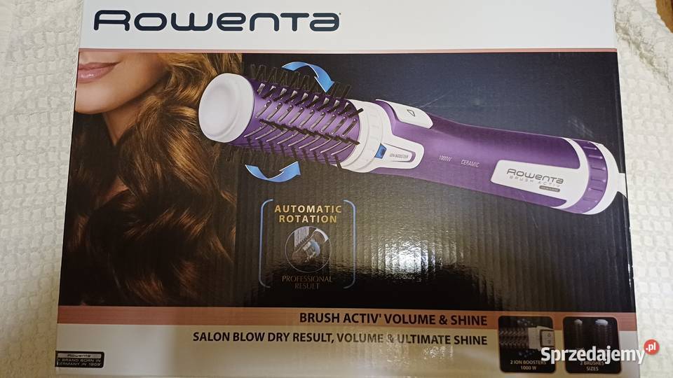 ROWENTA Brush Activ Volume Shine obrotowa sprzedam
