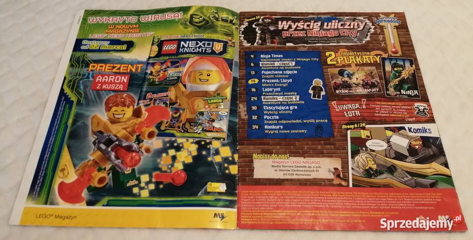 Lego Ninjago 22018 34 Książeczki dzieci czaso