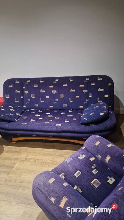 Wersalka plus 2 fotele Nidzica