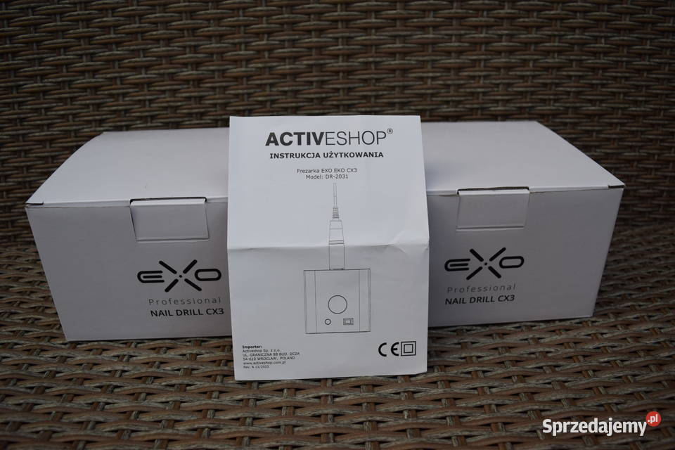 Frezarki do Paznokci EXO EKO CX3 40W Nowe Okazja Olsztyn