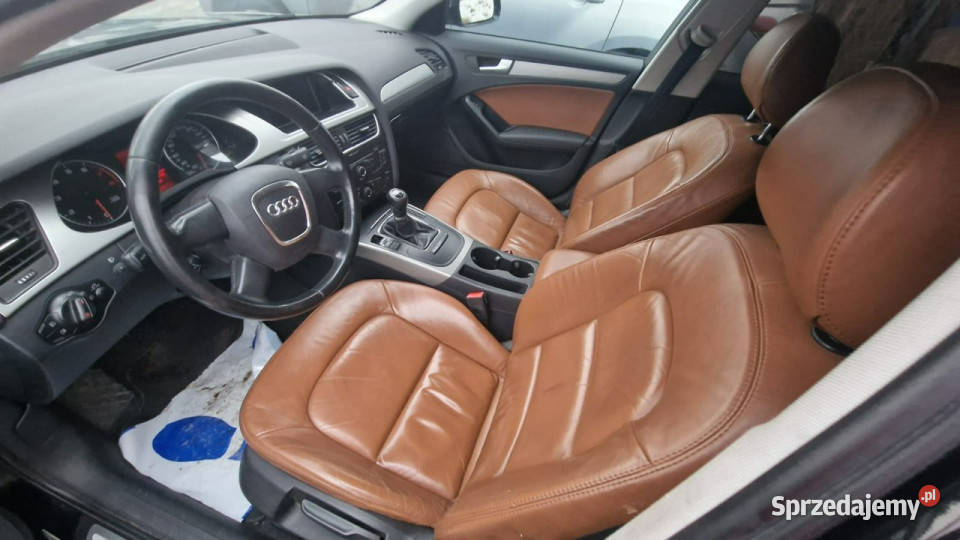Audi A4 B8 18T 2008r Klima Tempomat SKÓRA Grzane Pabianice