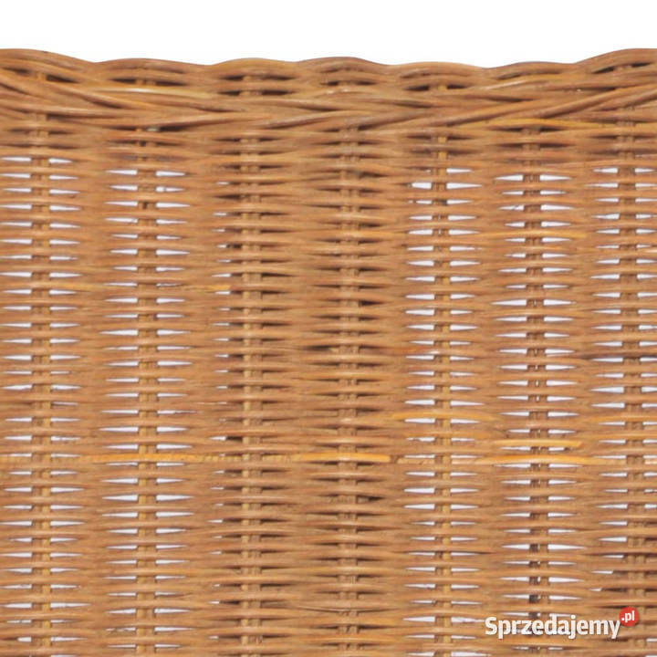 Sofa 2osobowa jasnobrązowa naturalny rattan i mazowieckie Warszawa