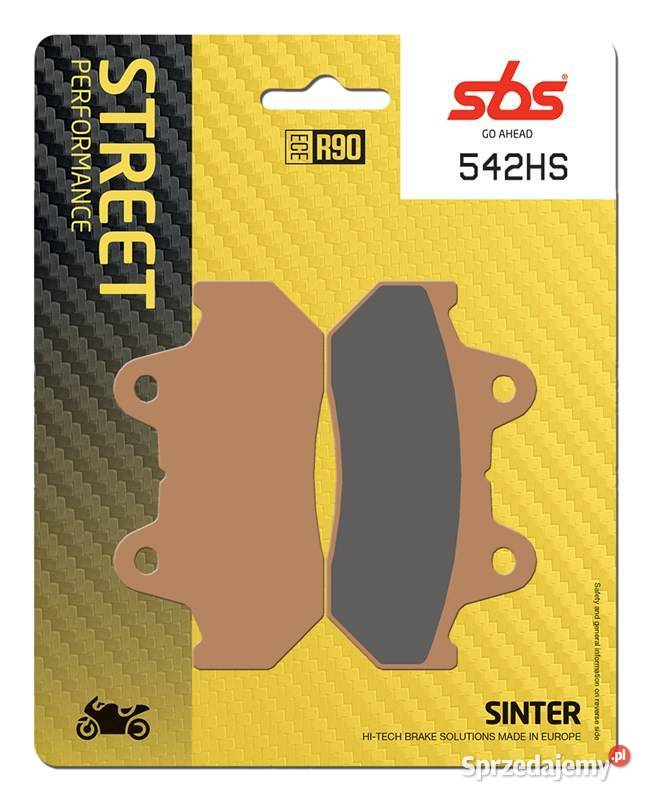 Klocki hamulcowe SBS 542HS HONDA VT 1100 Shadow Trzciel