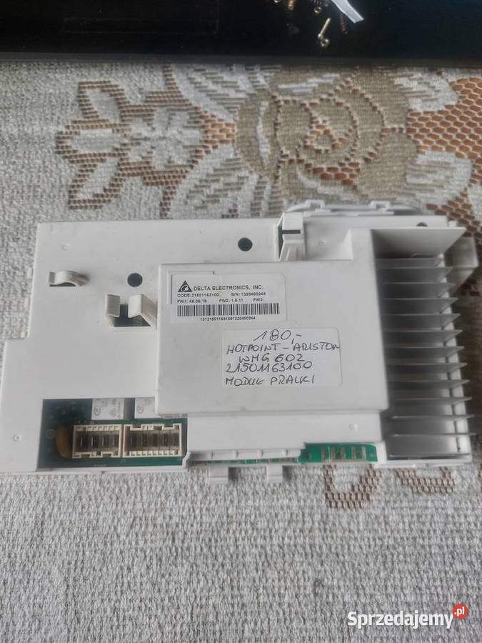 HOTPOINT ARISTON WMG602 21501163100 MODUŁ PRALKI Nowy Sącz