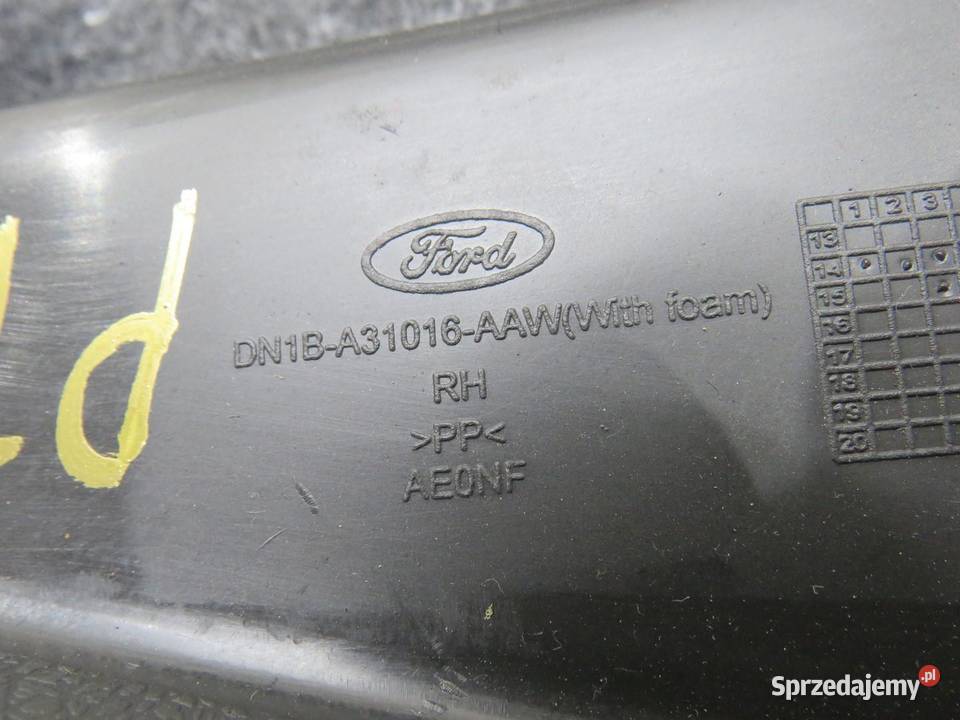 OSŁONA SŁUPKA PRAWY TYŁ FORD ECOSPORT sprzedam
