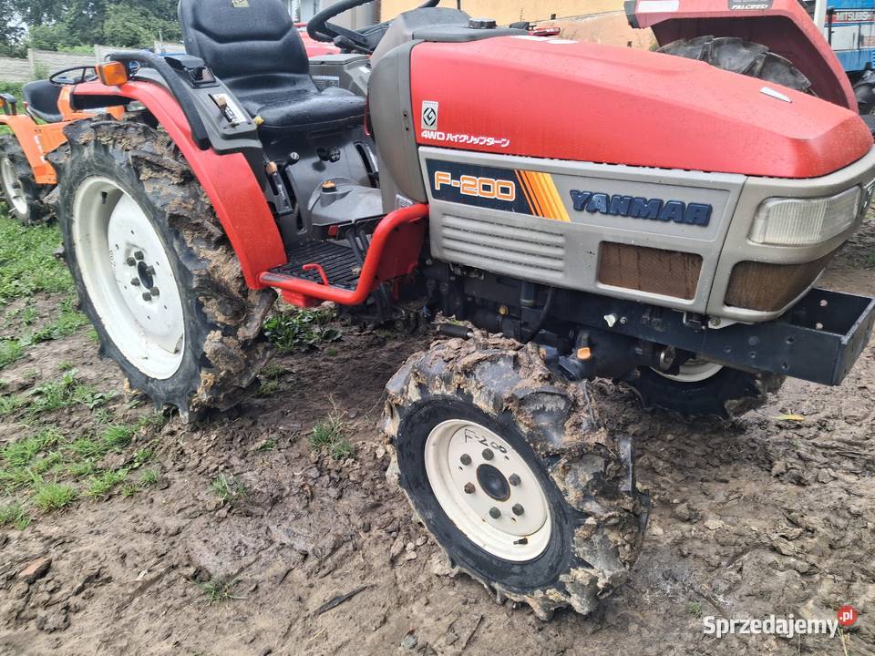 Yanmar F200 4x4 Glebogryzarki