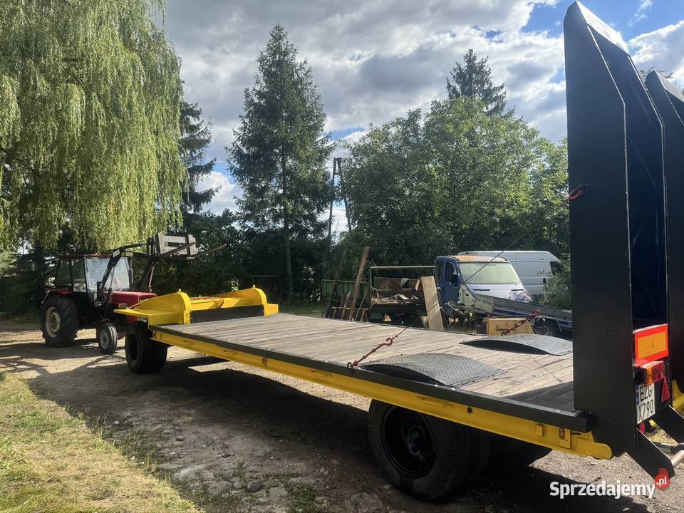 Laweta przyczepa ciężarowa POMŚREM TO 35 8000kg Głowno