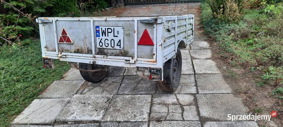 Przyczepka lekka zarejestrowana SAM Płońsk