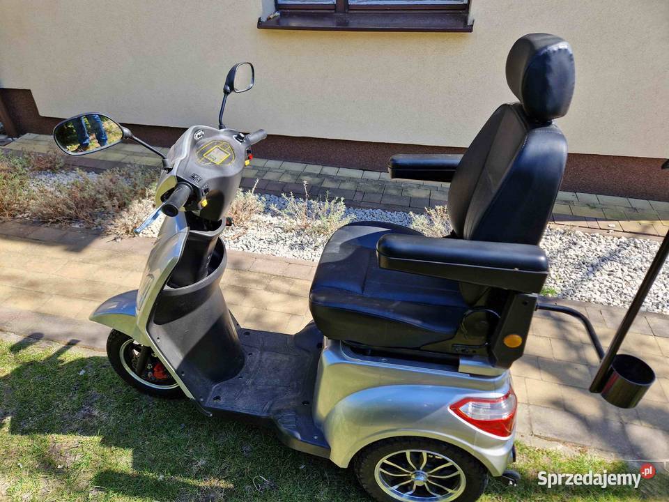 skuter wózek inwalidzki R3J nowy szary przebieg Lublin