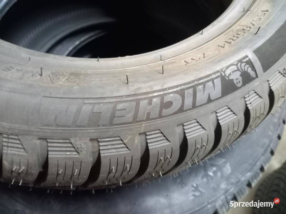 4x Opona NIEUŻYWANA ZIMOWA 15565R14 MICHELIN 149 Zaścianki sprzedam