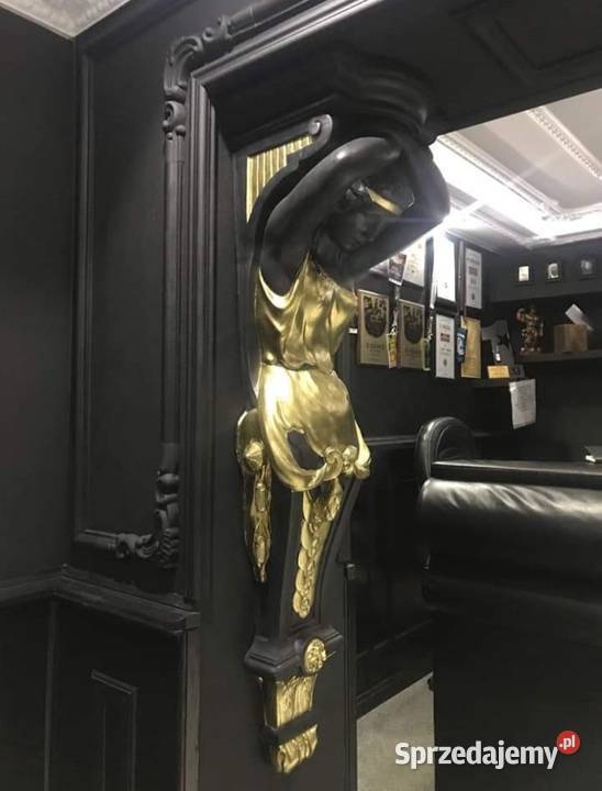 KARIATYDA GRECKA SZTUKATERIA GIPSOWA KONSOLA Obrazki i obrazy lubuskie sprzedam