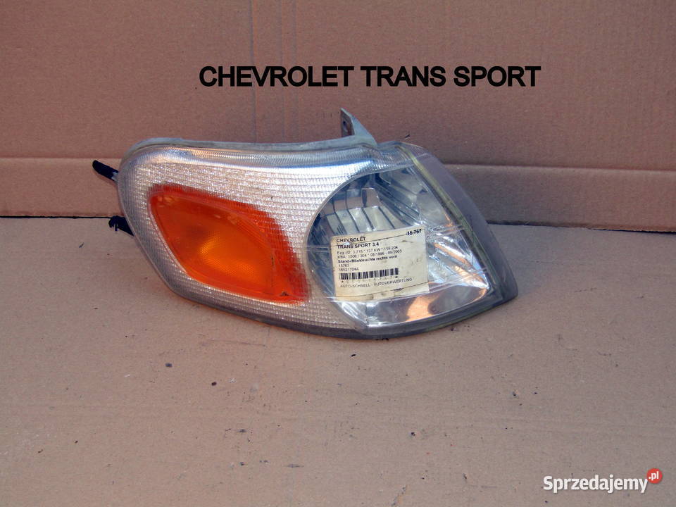 KIERNKOWSKAZ PRAWY CHEVROLET TRANS SPORT 199505r Kierunkowskazy Mysłaków
