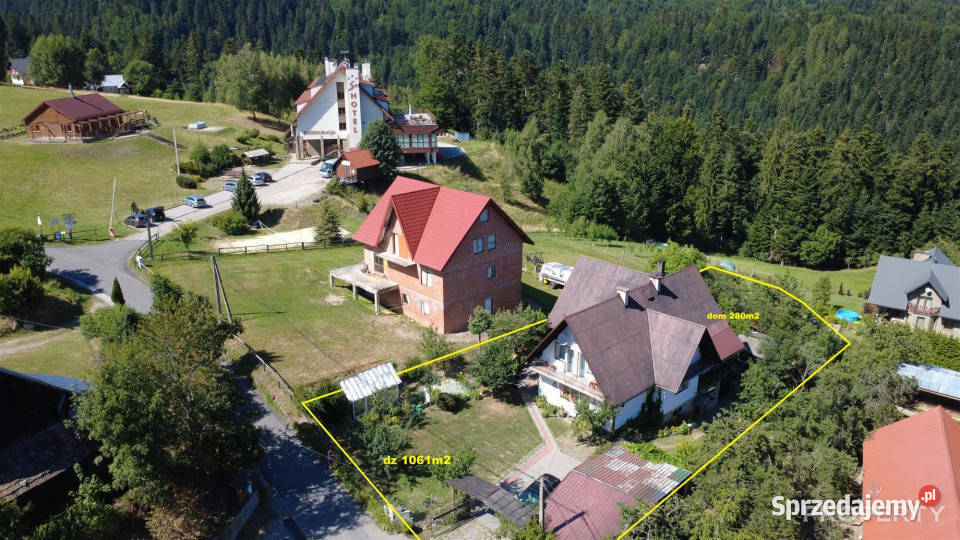 Dom 300m2 PiwnicznaZdrój Liczba pokoi 7 małopolskie Piwniczna-Zdrój