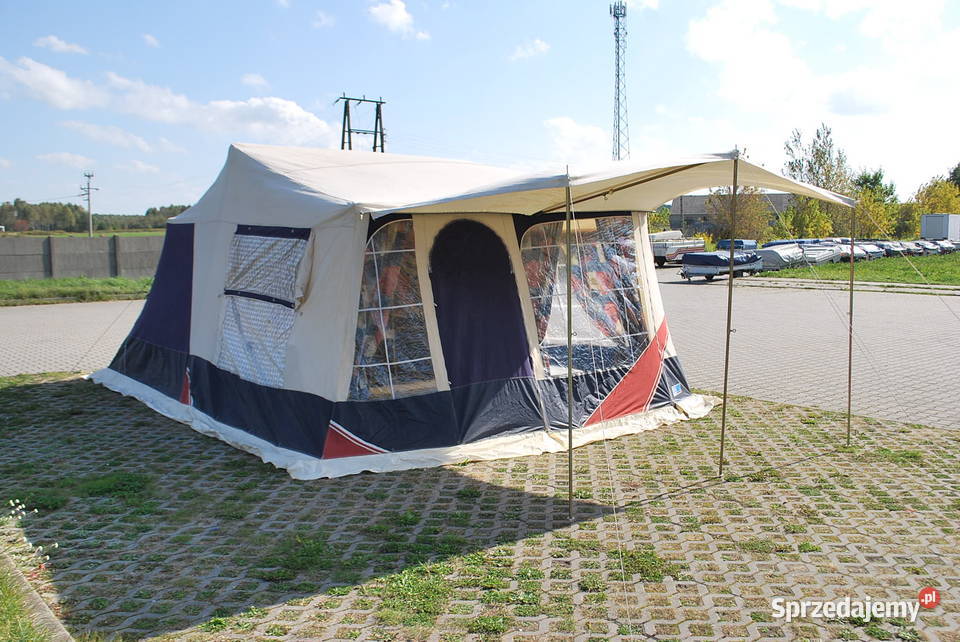 PRZYCZEPA KEMPINGOWA NAMIOTOWA JAMET JAMETIC 1 Motoryzacja Grzebowilk sprzedam