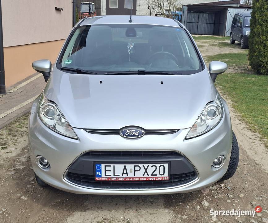 Ford Fiesta MK VII Titanium 14 benz 2012r centralny zamek Fiesta łódzkie Izydorów