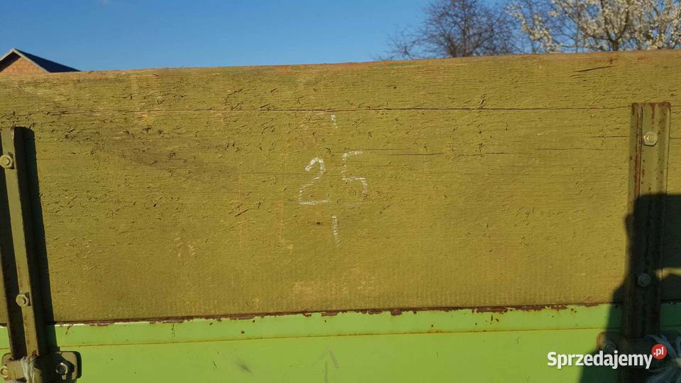 Przyczepka wóz rolnicza ładny stan TRANSPORT lubelskie Tarnogród sprzedam