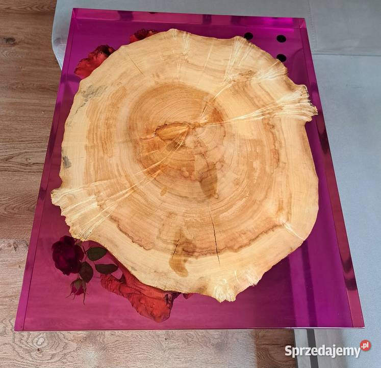 Stolik kawowy zywica klon jesionolistny Opole