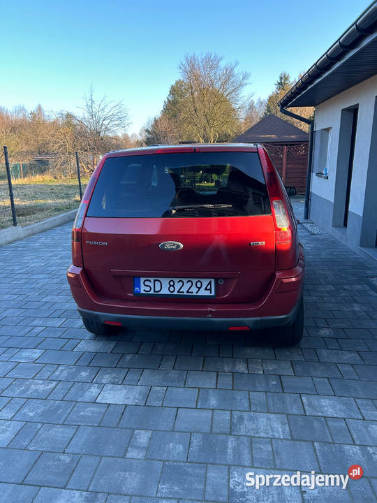Ford Fusion 14 TDCI 2007 śląskie Dąbrowa Górnicza