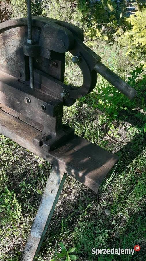 OKAZJA Gilotynowe Nożyce do Prętów Blachy z