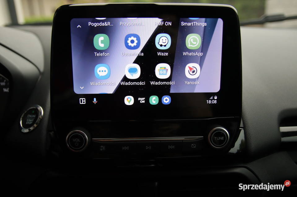 Ford EcoSport 10 125 automat STLINE bogata kurtyny powietrzne Motoryzacja łódzkie Zgierz