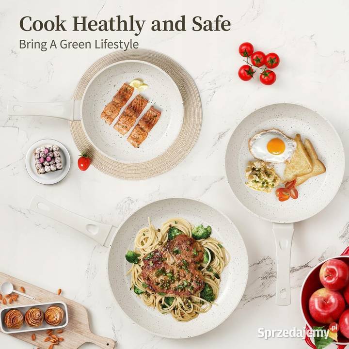 Innerwell 3 patelnie ceramiczne 202428 z Pozostałe Myszyniec