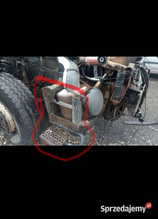 Stopnica Mocowanie Schodków MAN F2000 Budowlany ciężarowe Rzędowice