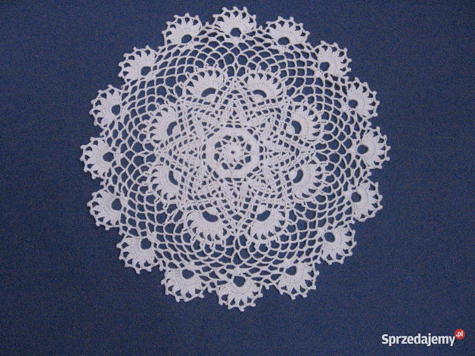 serwetka szydełkowa Ostrów Wielkopolski