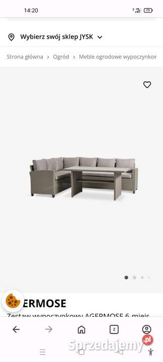 Zestaw ogrodowy agermose 6 osobowy Toruń