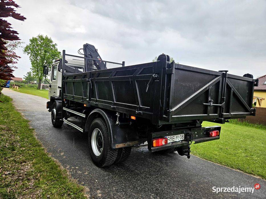 MAN 17232 F2000 wywrotka Hds Hiab Wywrotki