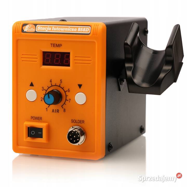 Stacja Lutownicza HotAir Rosfix 858D 700W 3 Ludźmierz