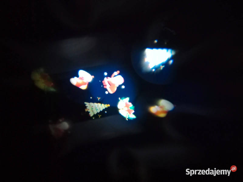 Projektor LED 4 slajdy ruchome święta urodziny Łomża
