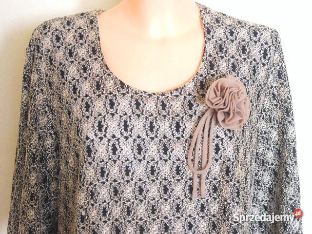 Asymetryczna tunika wesele imprezy 4850 Rozmiar 48 Garsonki i kostiumy Łódź