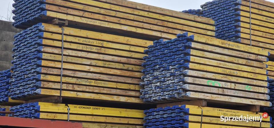 SZALUNKI STROPStemple Eurex 20kN DOKA BLATY Materiały budowlane śląskie Mikołów sprzedam