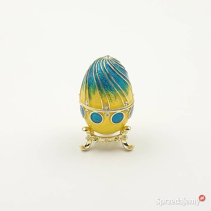 Jajko jajo faberge pojemniki szkatułka zielone sprzedam