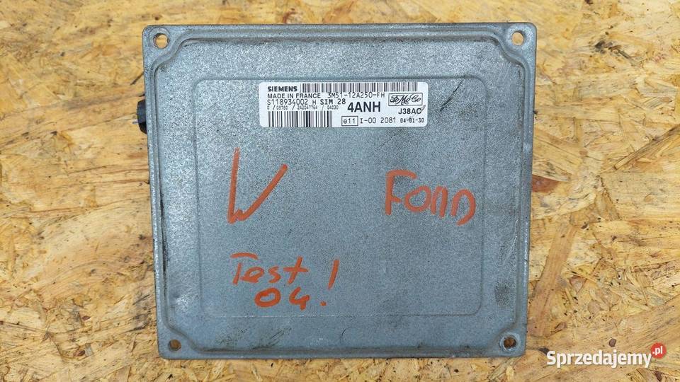 STEROWNIK SILNIKA KOMPUTER C S118934002 Gliwice