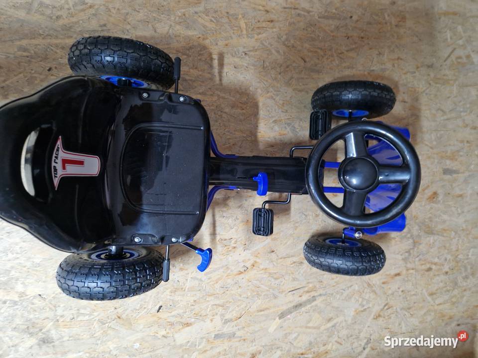 Gokart na pedały Top Racer 64 pompowane koła Głogowa